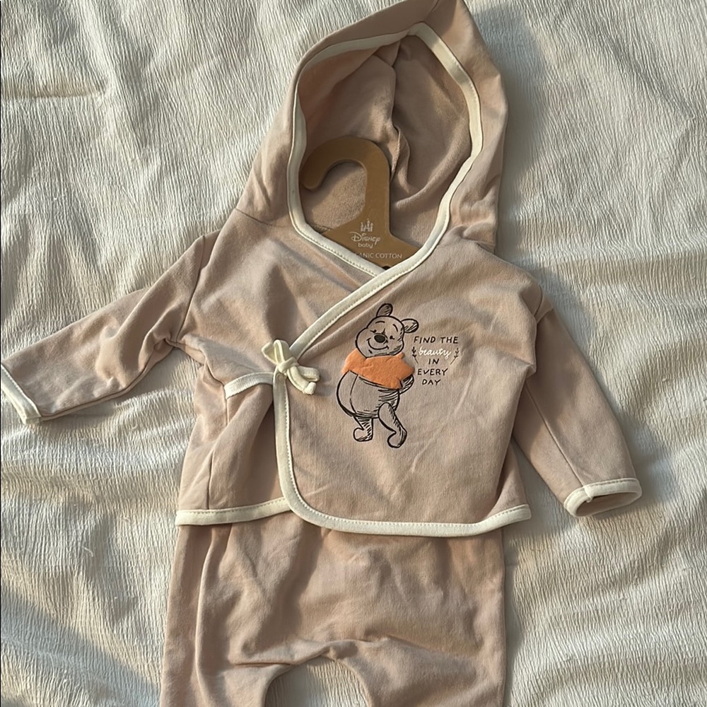 Disney Winnie the Pooh Baby Outfit - Beige